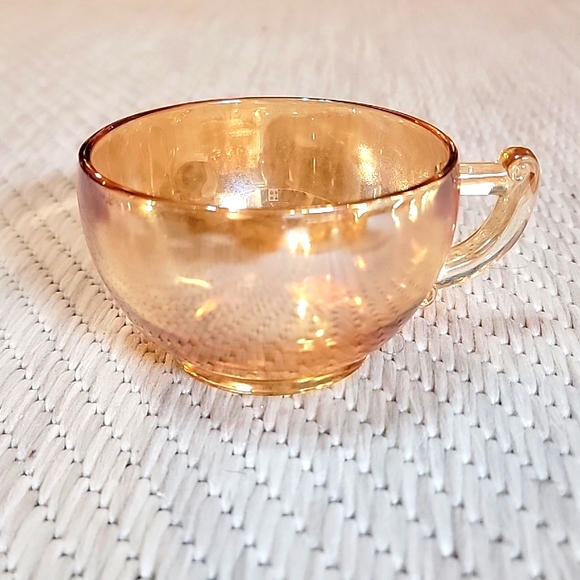 Vintage Carnival Glass Mugs - Picture 2 of 8